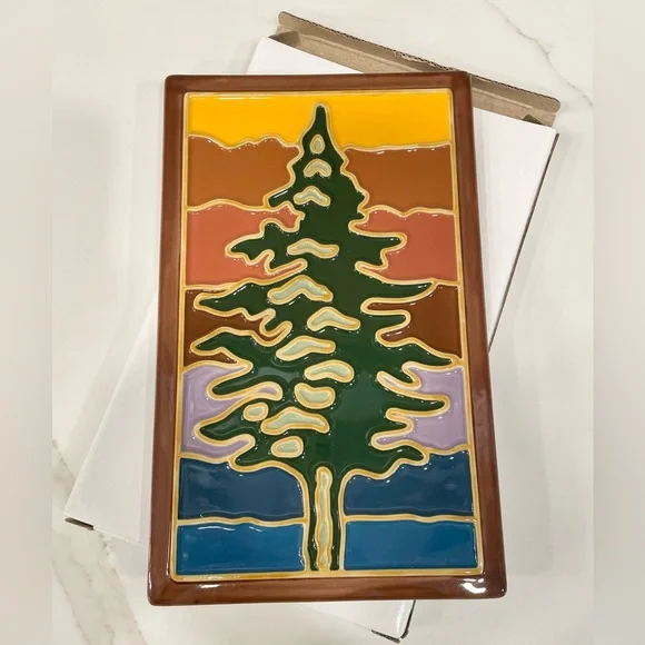 NIB Disney Grand Californian Hotel Ceramic Art - Picture 2 of 5